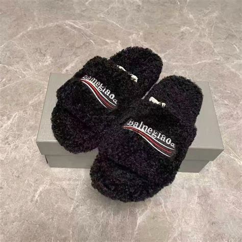 balenciaga chunky shoes dupes|balenciaga fuzzy slides.